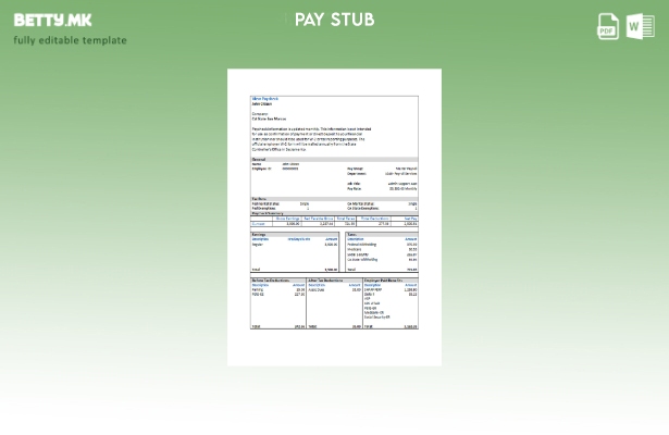 Модерен стил Шаблон на компанијата за услуги на платен список на САД Cal State S